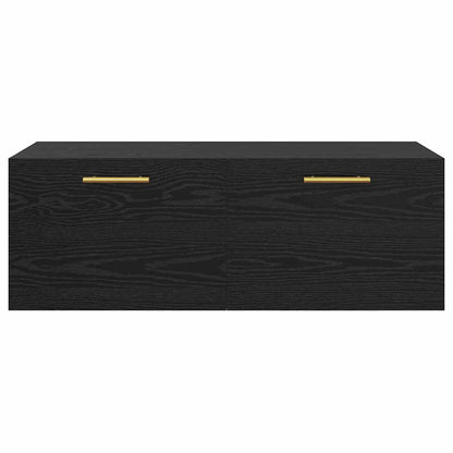 Wall Cabinet 100 x 36.5 x 35 cm Engineered Wood Black oak