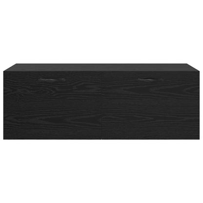 Wall-Mounted Cabinet Wall-mounted Black Oak 100 x 36.5 x 35 cm