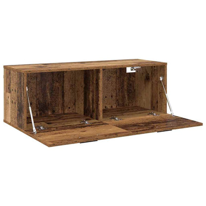 Wall-Mounted Cabinet Wall-mounted Old Wood 100 x 36.5 x 35 cm