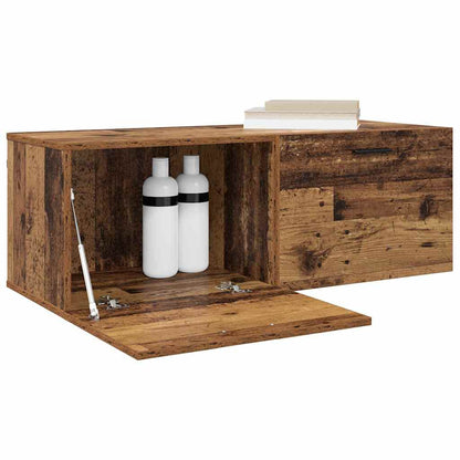 Wall-Mounted Cabinet Wall-mounted Old Wood 100 x 36.5 x 35 cm