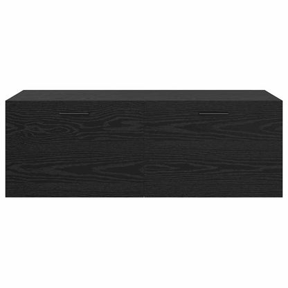 Wall-Mounted Cabinet Wall-mounted Black Oak 100 x 36.5 x 35 cm
