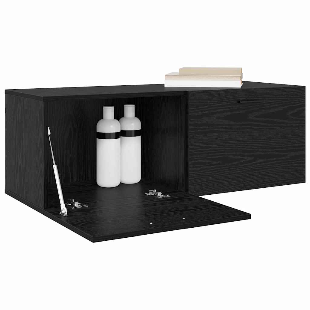 Wall-Mounted Cabinet Wall-mounted Black Oak 100 x 36.5 x 35 cm
