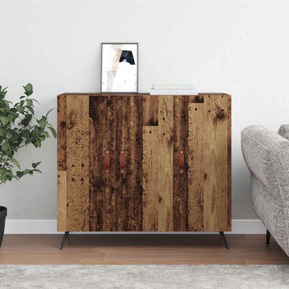 Sideboard Old Wood 89.5 x 34 x 80 cm Engineered Wood