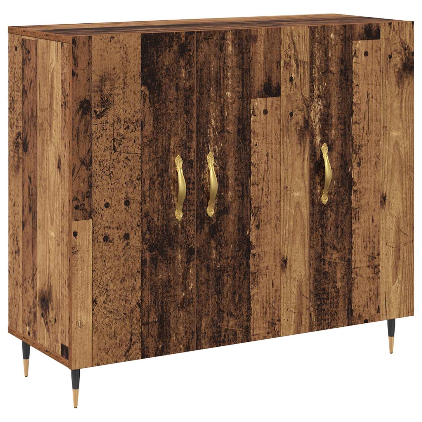 Sideboard Old Wood 90 x 34 x 80 cm Engineered Wood