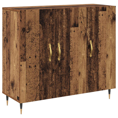 Sideboard Old Wood 90 x 34 x 80 cm Engineered Wood