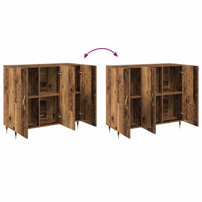 Sideboard Old Wood 90 x 34 x 80 cm Engineered Wood