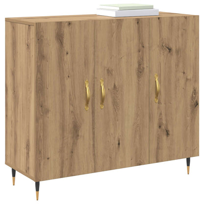 Sideboard Artisan Oak 90 x 34 x 80 cm Engineered Wood