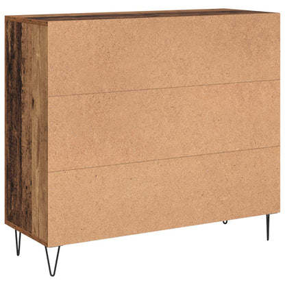 Sideboard Old Wood 90 x 32.5 x 80 cm Engineered Wood