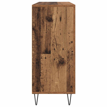 Sideboard Old Wood 90 x 32.5 x 80 cm Engineered Wood