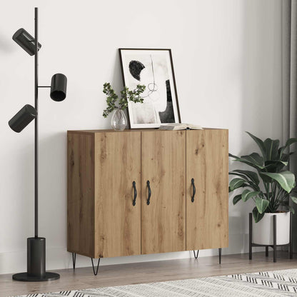 Sideboard Artisan Oak 90 x 32.5 x 80 cm Engineered Wood