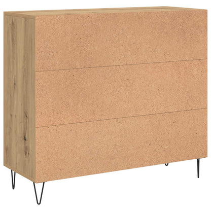 Sideboard Artisan Oak 90 x 32.5 x 80 cm Engineered Wood