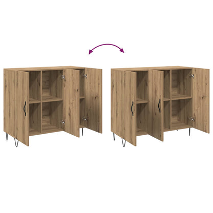 Sideboard Artisan Oak 90 x 32.5 x 80 cm Engineered Wood