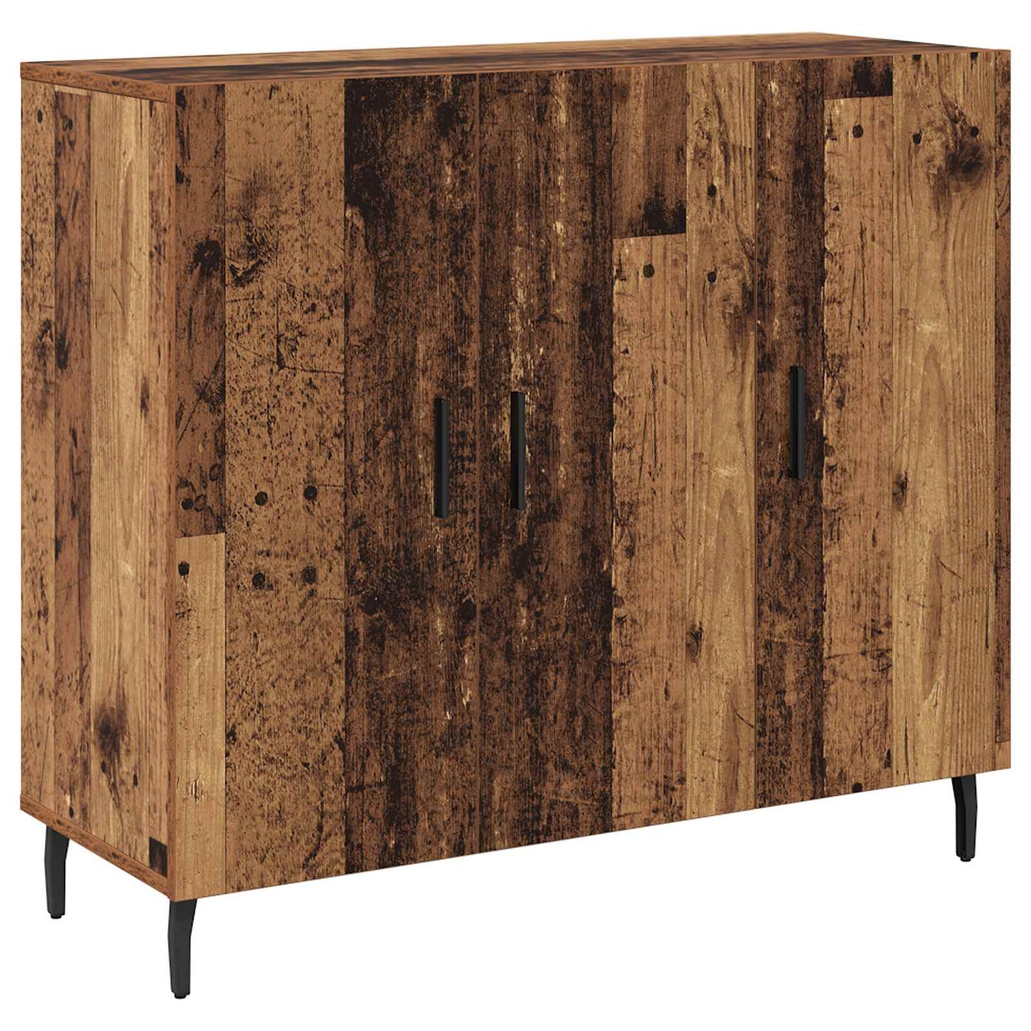Sideboard Old Wood 90 x 34 x 80 cm Engineered Wood