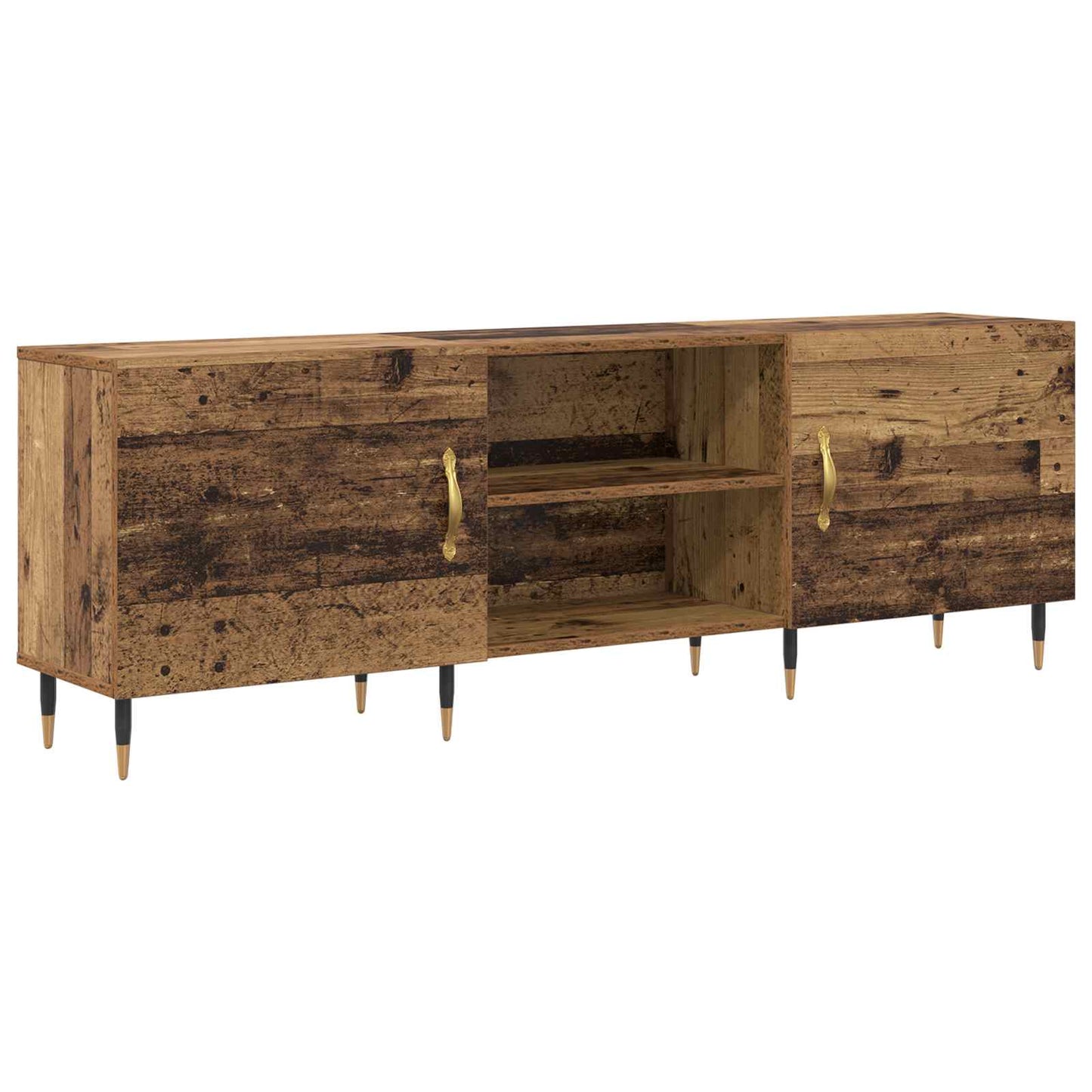 TV Cabinet Old wood 150 x 30 x 50 cm Engineered wood