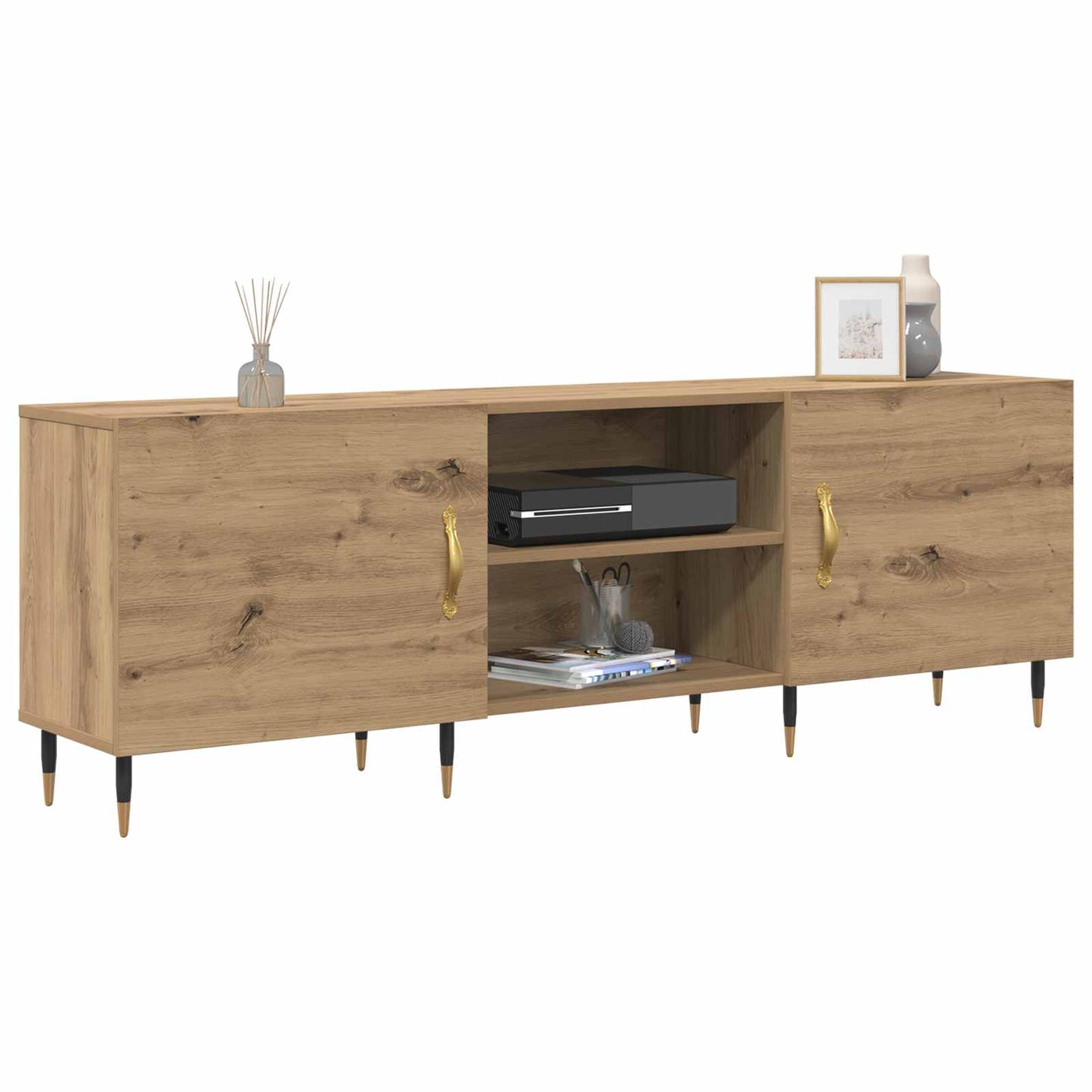 TV Cabinet 150 x 30 x 50 cm Artisan oak Engineered wood