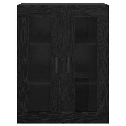 Sideboard Black Oak 69.5 x 34 x 90 cm Engineered Wood