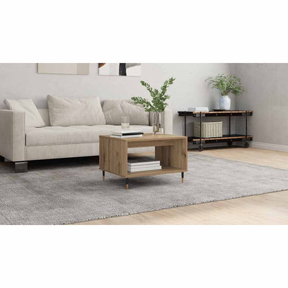 Coffee Table Artisan oak 60 x 50 x 40 cm Engineered wood