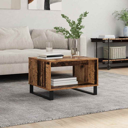 Coffee Table Old wood 60 x 50 x 40 cm Engineered wood