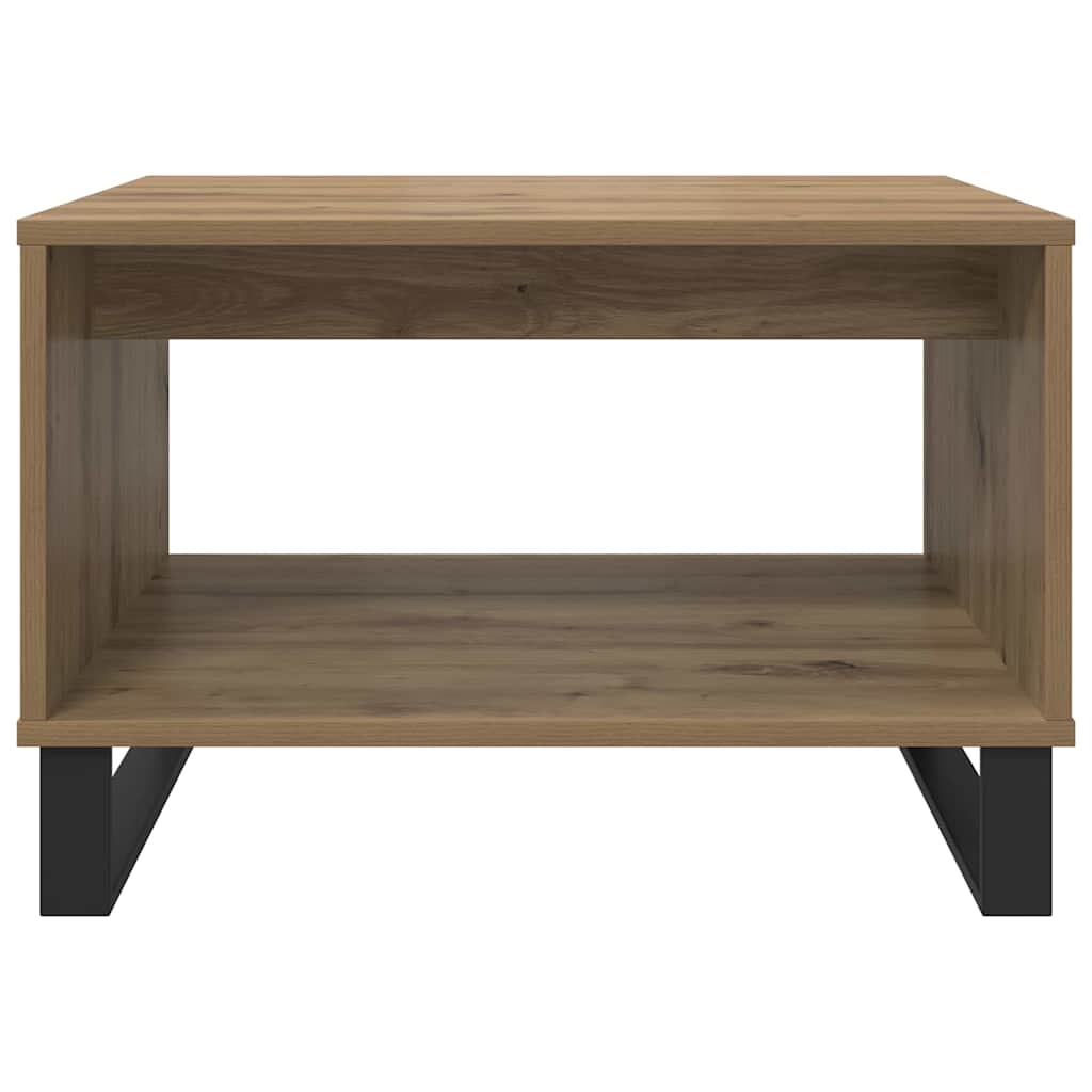 Coffee Table Artisan oak 60 x 50 x 40 cm Engineered wood