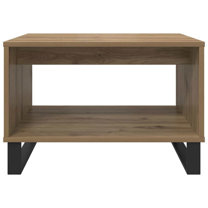 Coffee Table Artisan oak 60 x 50 x 40 cm Engineered wood