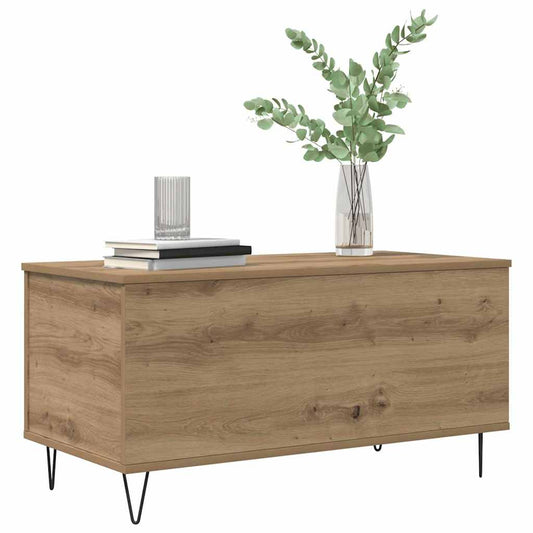 Coffee Table Artisan oak 90 x 44.5 x 45 cm Engineered wood