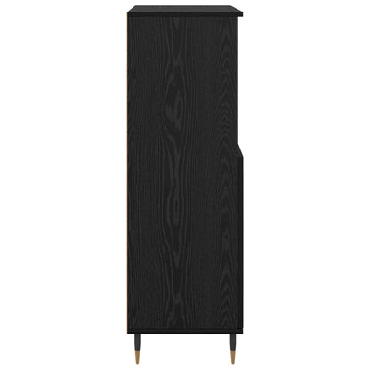 Highboard Black 60 x 36 x 110 cm Engineered wood