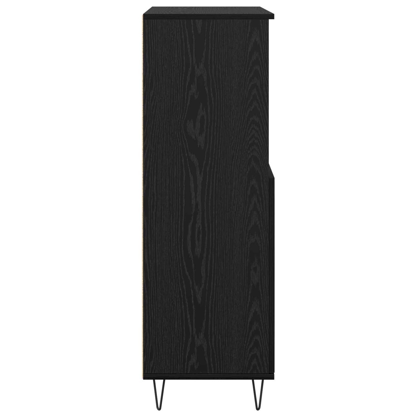 Highboard Black 60 x 36 x 110 cm Engineered wood