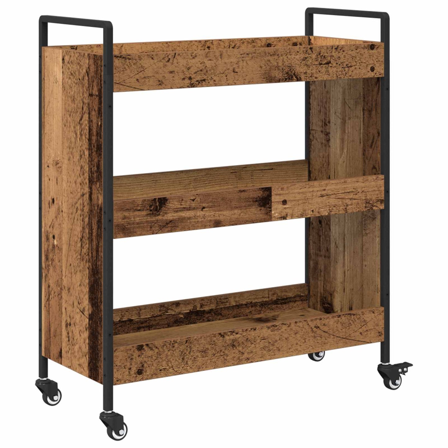 Kitchen Trolley Old Wood 70 x 30 x 82 cm Engineered Wood