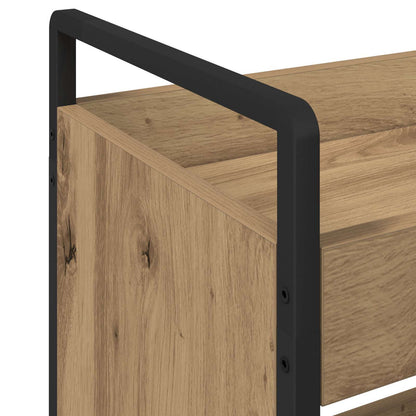 Kitchen Trolley Artisan Oak 70 x 30 x 82 cm Engineered Wood