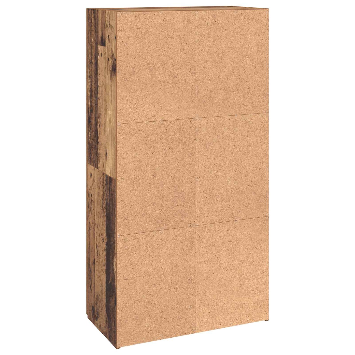 Office Cabinet Old Wood 60 x 32 x 115 cm Engineered Wood