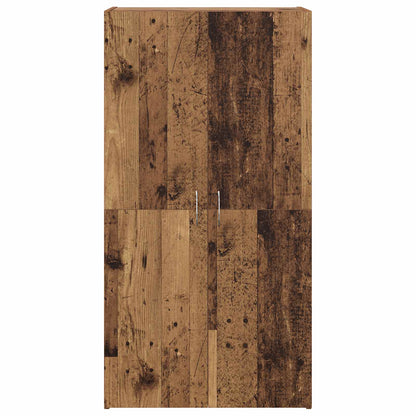 Office Cabinet Old Wood 60 x 32 x 115 cm Engineered Wood