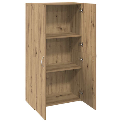 Office Cabinet Artisan Oak 60 x 32 x 115 cm Engineered Wood