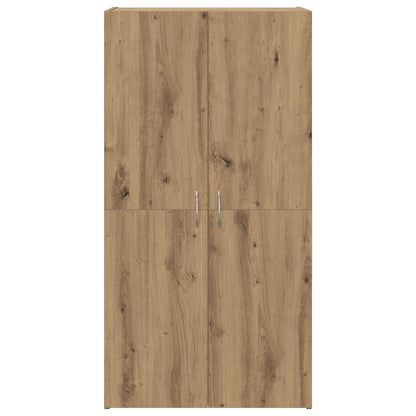 Office Cabinet Artisan Oak 60 x 32 x 115 cm Engineered Wood