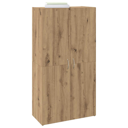 Office Cabinet Artisan Oak 60 x 32 x 115 cm Engineered Wood