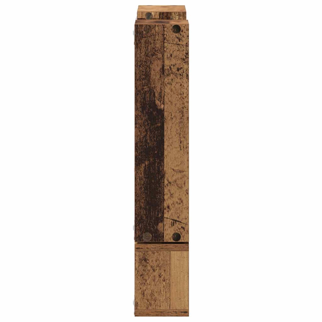 Wall Shelf Wall-Mounted Old Wood 96 x 12 x 64 cm