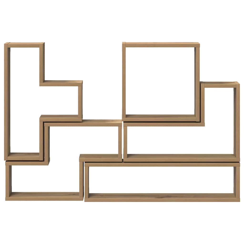 Wall Shelf Wall-Mounted Artisan Oak 96 x 12 x 64 cm