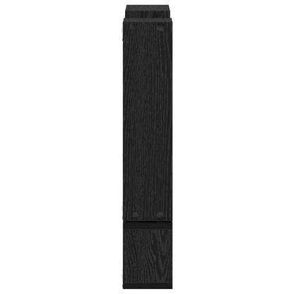 Wall Shelf Wall-Mounted Black Oak 96 x 12 x 64 cm