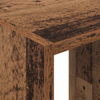 Wardrobe with Shelf with Storage Old Wood 77 x 48 x 102 cm