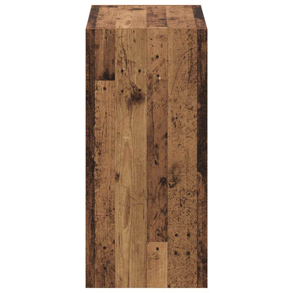 Wardrobe with Shelf with Storage Old Wood 77 x 48 x 102 cm