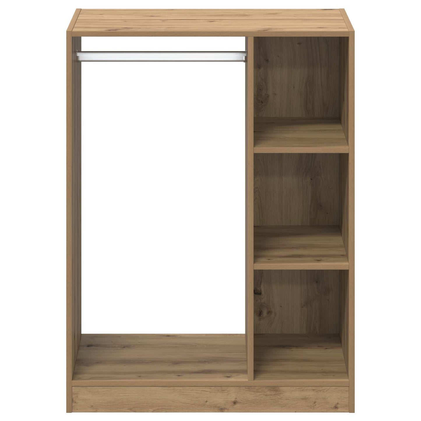 Wardrobe with Shelf with Storage Artisan Oak 77 x 48 x 102 cm