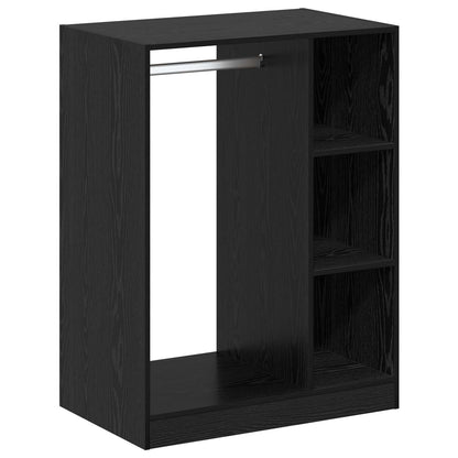 Wardrobe Black Oak 77 x 48 x 102 cm Engineered Wood