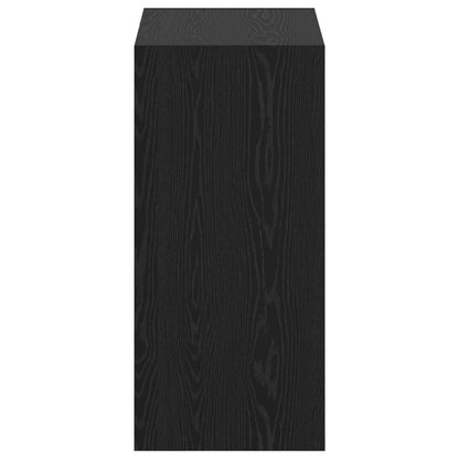 Wardrobe Black Oak 77 x 48 x 102 cm Engineered Wood