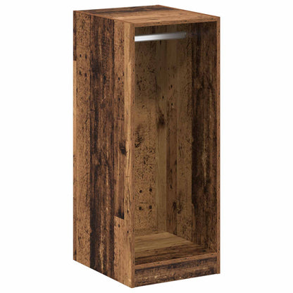 Wardrobe with Shelf with Storage Old Wood 41 x 48 x 102 cm