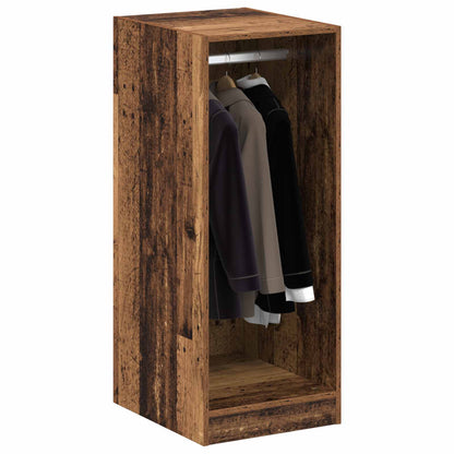 Wardrobe with Shelf with Storage Old Wood 41 x 48 x 102 cm