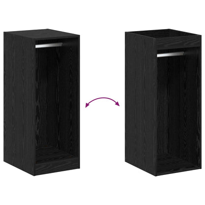Wardrobe Black Oak 41 x 48 x 102 cm Engineered Wood