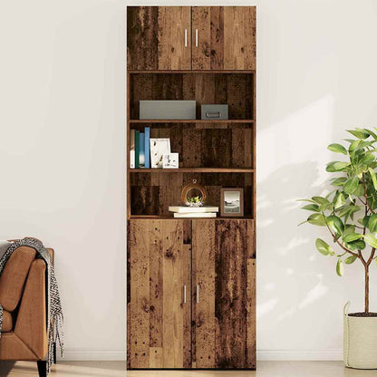 Wall Cabinet Old wood 80 x 42.5 x 40 cm Engineered wood