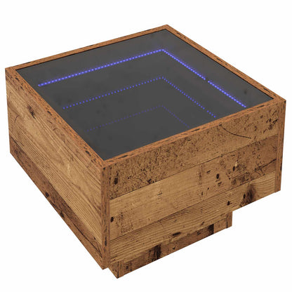 Coffee Table Old wood 40 x 40 x 30 cm Engineered wood