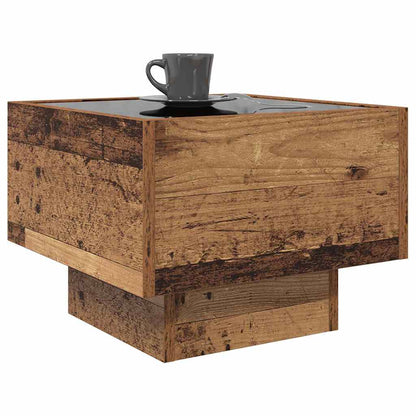 Coffee Table Old wood 40 x 40 x 30 cm Engineered wood