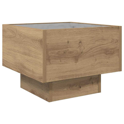 Coffee Table Artisan oak 40 x 40 x 30 cm Engineered wood