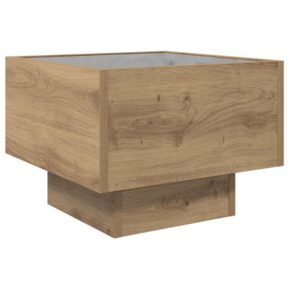 Coffee Table Artisan oak 40 x 40 x 30 cm Engineered wood